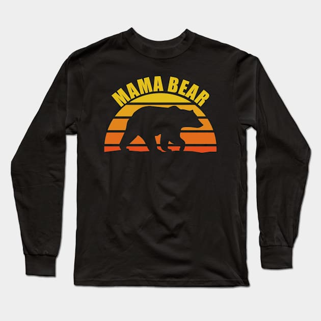 Mama Bear Long Sleeve T-Shirt by DemTeez